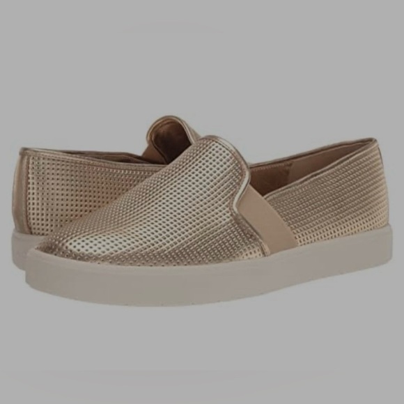 Vince Women's Blair Slip on Sneakers Gold Slip-On